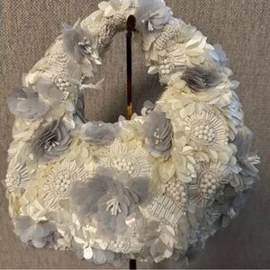 Floral Embellished Handbag